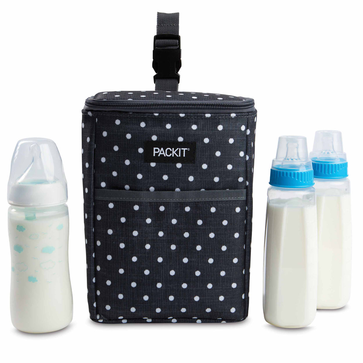 freezable-double-baby-bottle-bag-z2 2023_Double-Bottle-Bag_Polka-Dots_Front_Food-Combo_3-Bottles_Lores.jpg