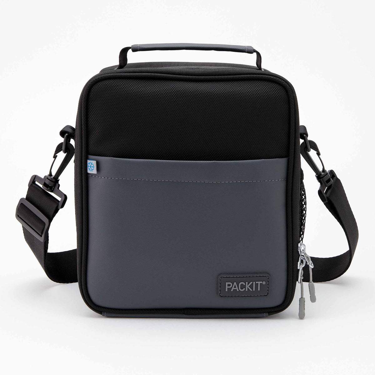 freezable-upright-lunch-box-u7 freezable-upright-lunch-box-black-gray-front.jpg